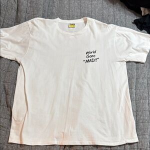 BAPE “World Gone Mad”  White T-Shirt